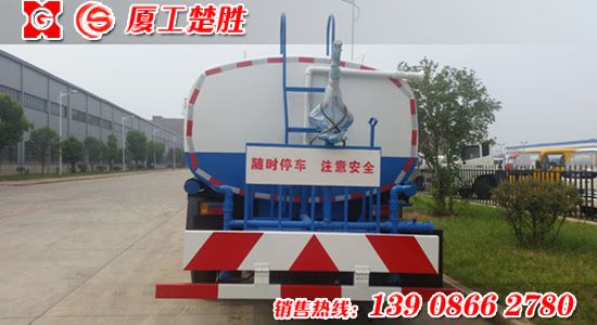 楚胜牌东风10吨CSC5163GSS型洒水车