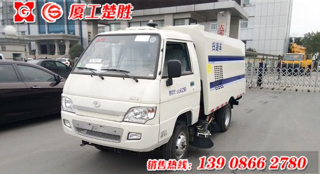 不上户福田小卡之星扫路车