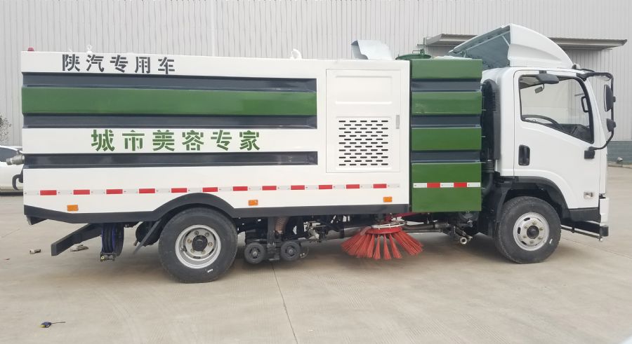 陕汽轩德洗扫车