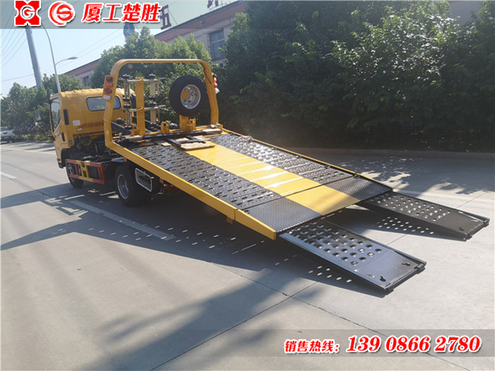 解放J6F蓝牌清障车