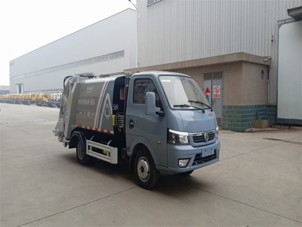 北京正常上户蓝牌4方压缩垃圾车