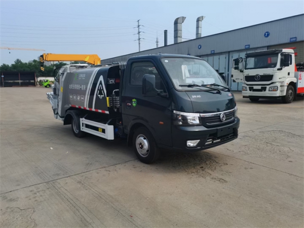北京正常上户蓝牌4方压缩垃圾车