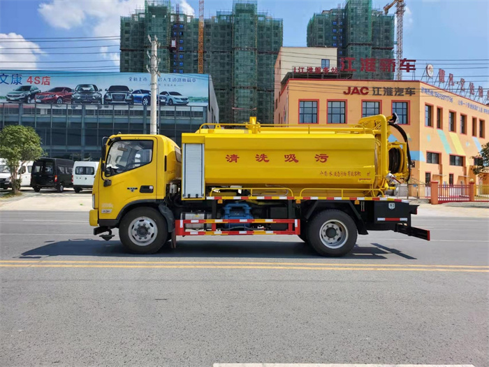 欧马可10方清洗吸污车