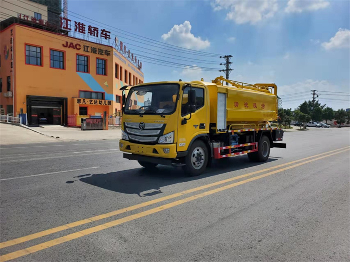 欧马可10方清洗吸污车