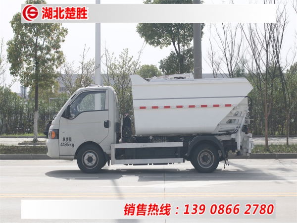 江淮帅铃3.5方纯电动高位自卸垃圾车