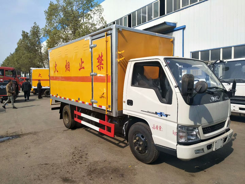 江铃4米1(蓝牌)毒性感染性厢式车